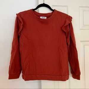 Sam & Lavi Ruffle Sweatshirt